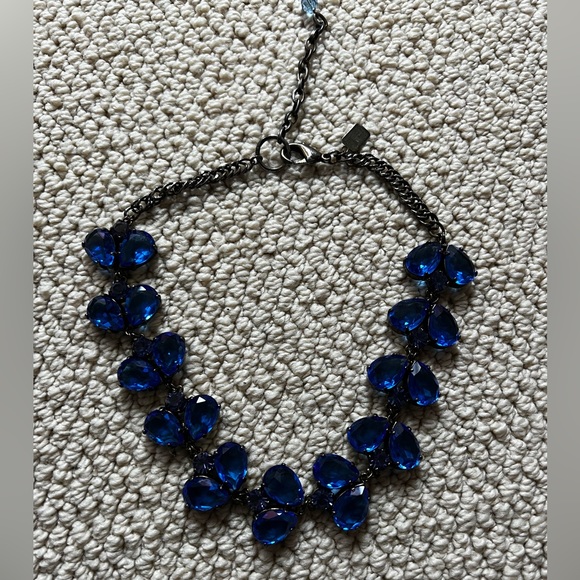 BADGLEY MISCHKA // Bold Sapphire Necklace - Picture 5 of 6